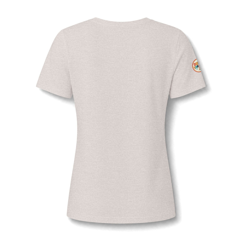 Isla di Dushi Aruba Script V-Neck Tee