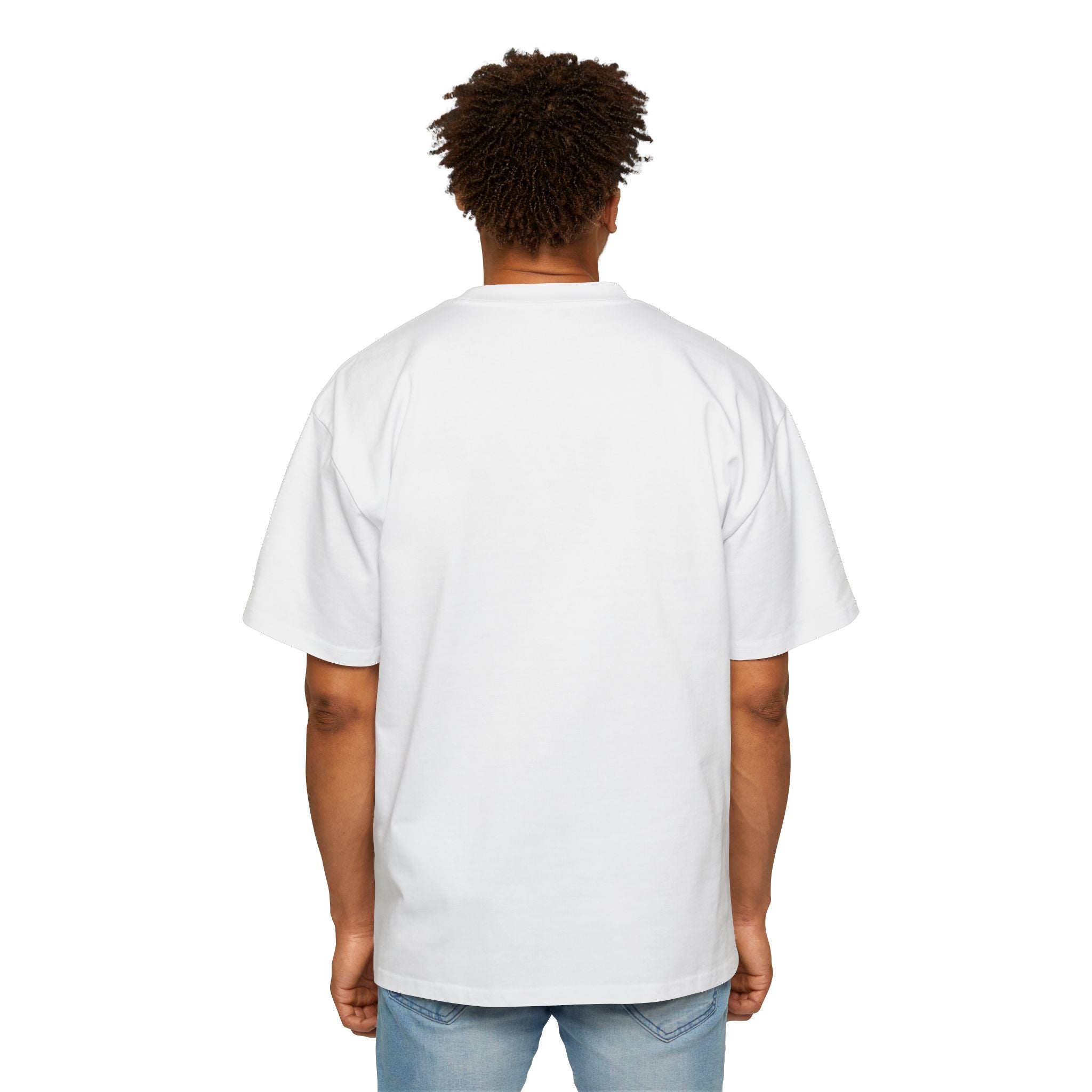 Retro Surf Logo Tee.  'Dublin Surf Co.' Chest Graphic Oversized Men’s T-Shirt