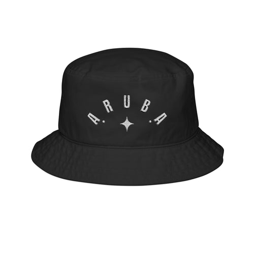 Aruba Arc Star Bucket Hat in Black