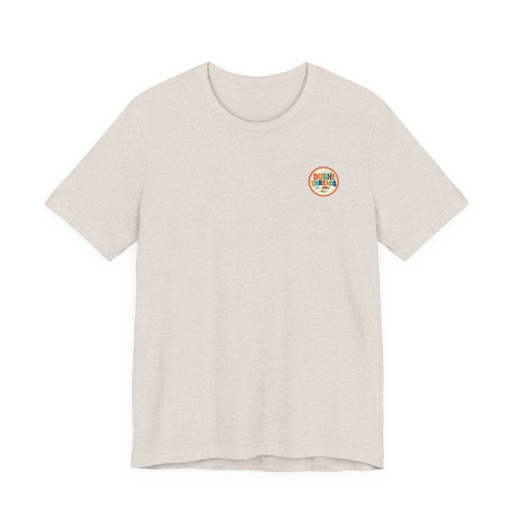 Aruba Cadushi Cactus Moon Tee in Heather Dust
