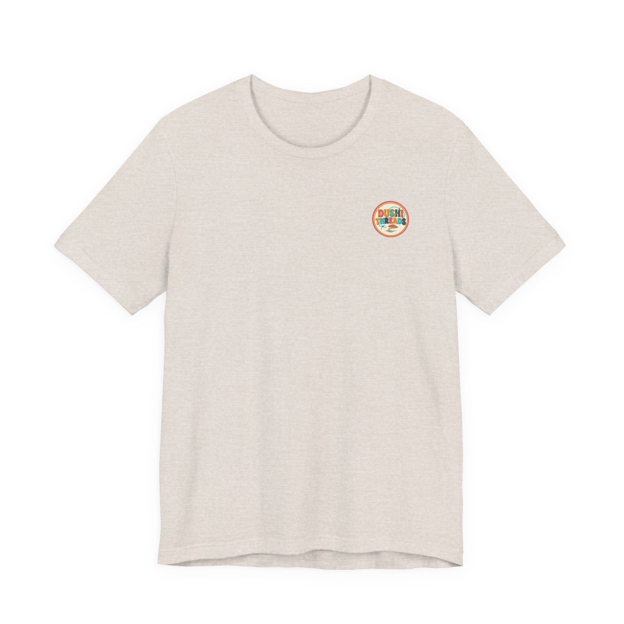 Aruba Cadushi Cactus Moon Tee in Heather Dust