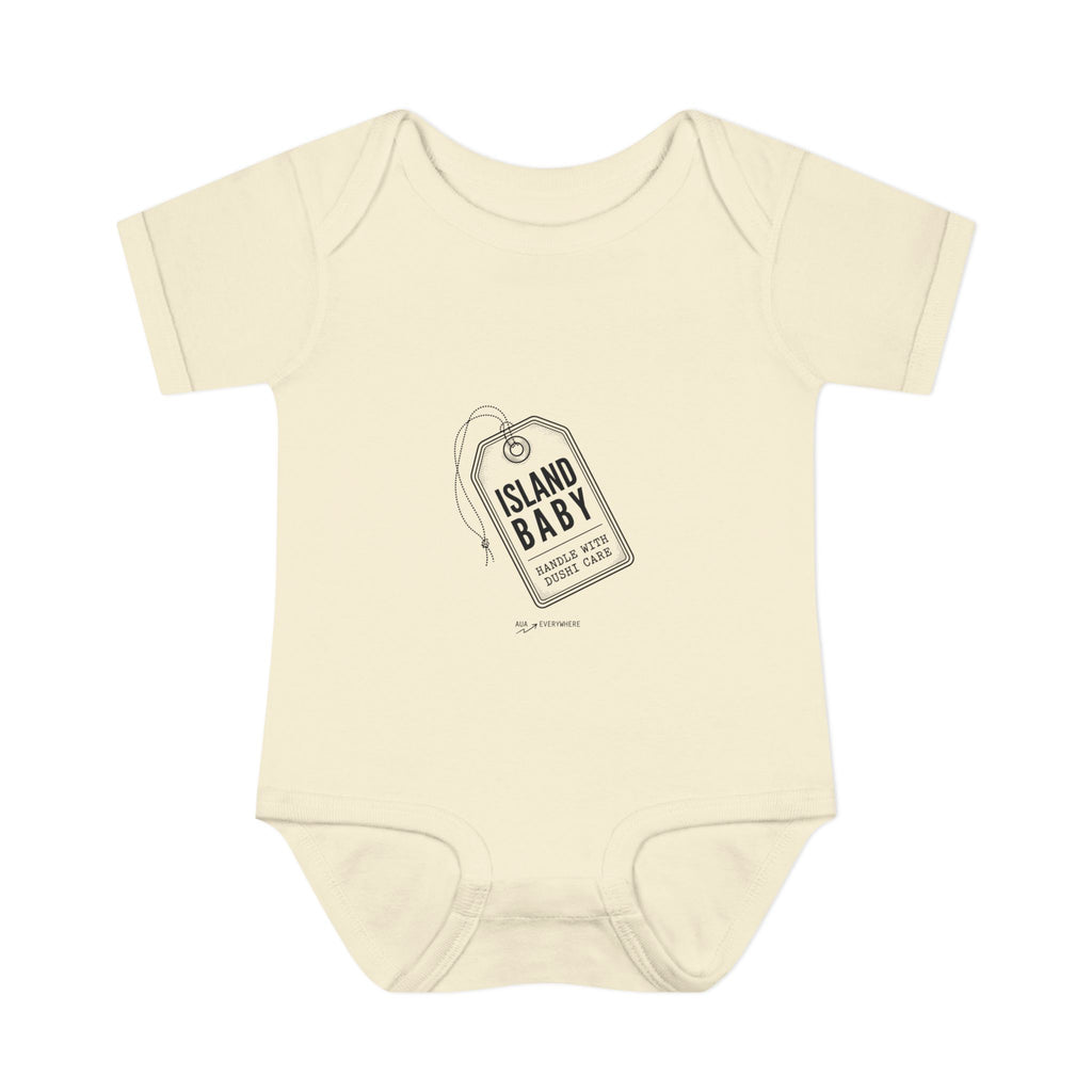 Aruba Island Baby Luggage Tag Bodysuit
