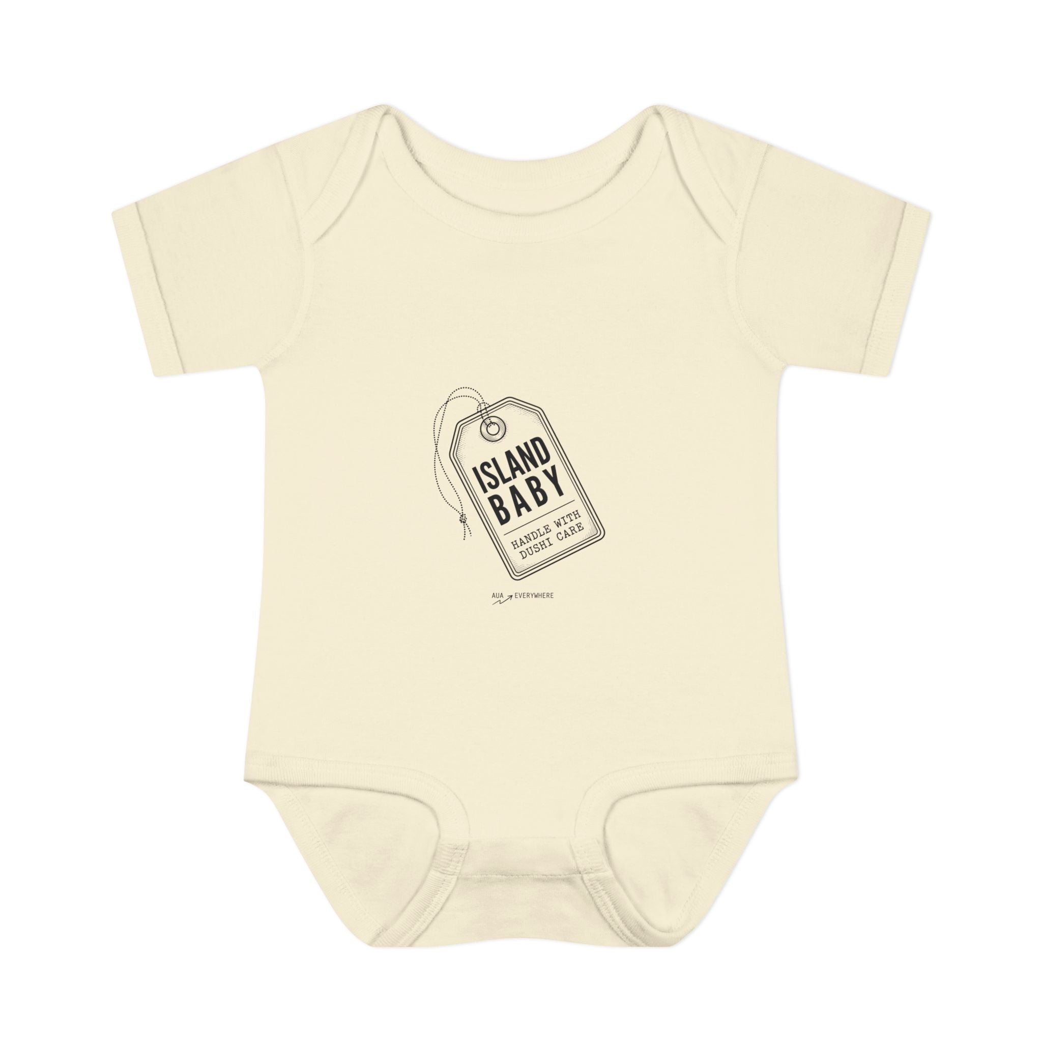 Aruba Island Baby Luggage Tag Bodysuit