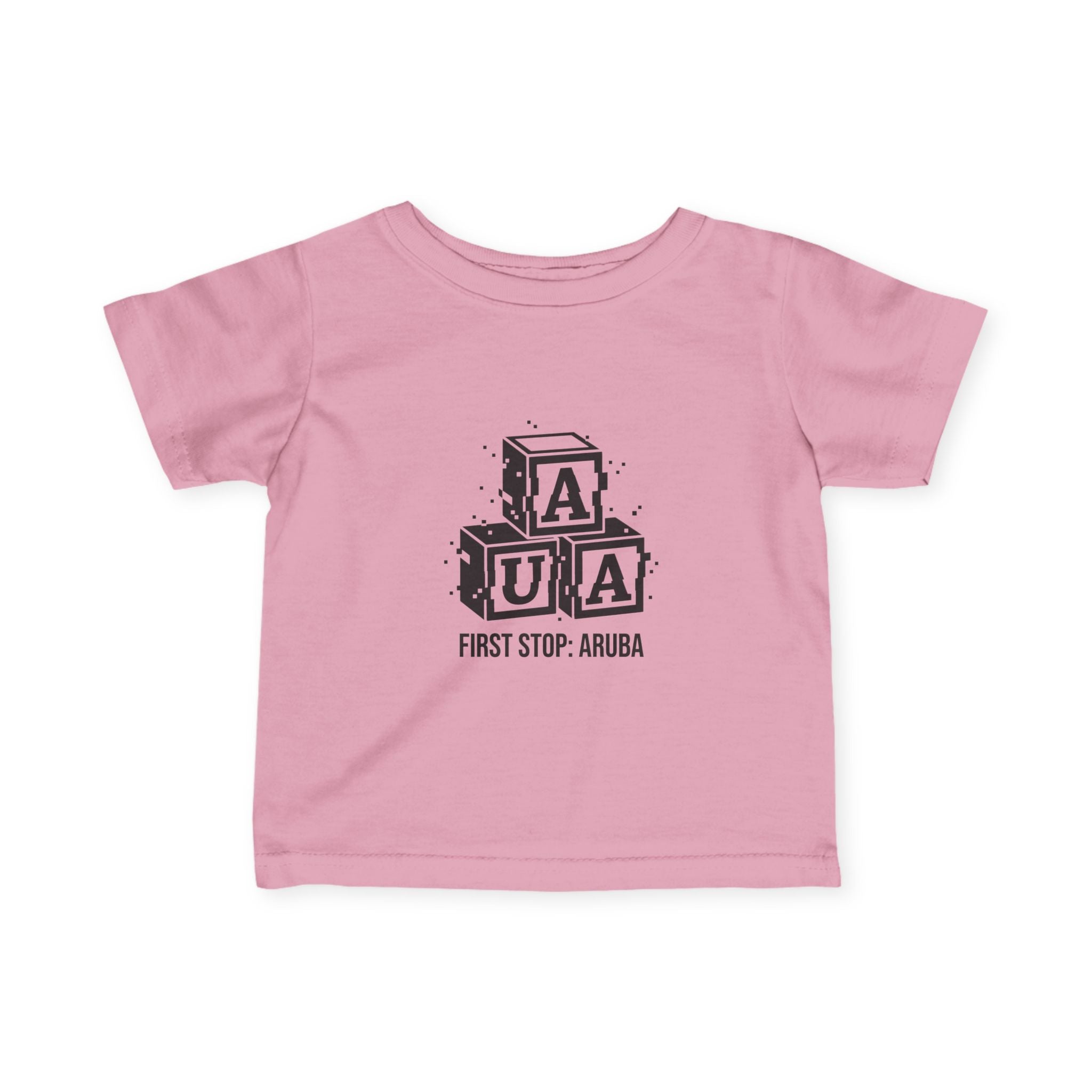 Aruba AUA First Stop Baby Blocks Tee