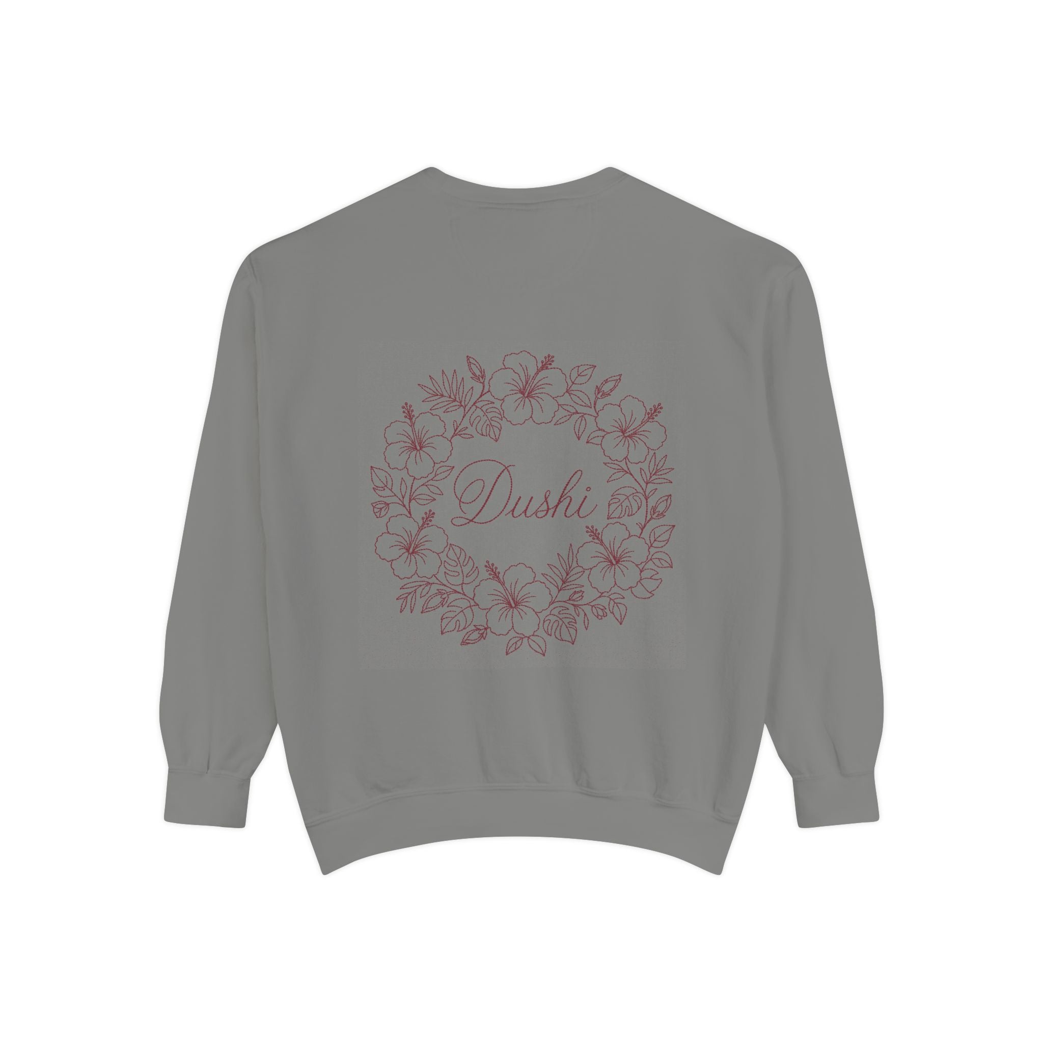 Aruba Dushi Wreath Redwork Sweatshirt
