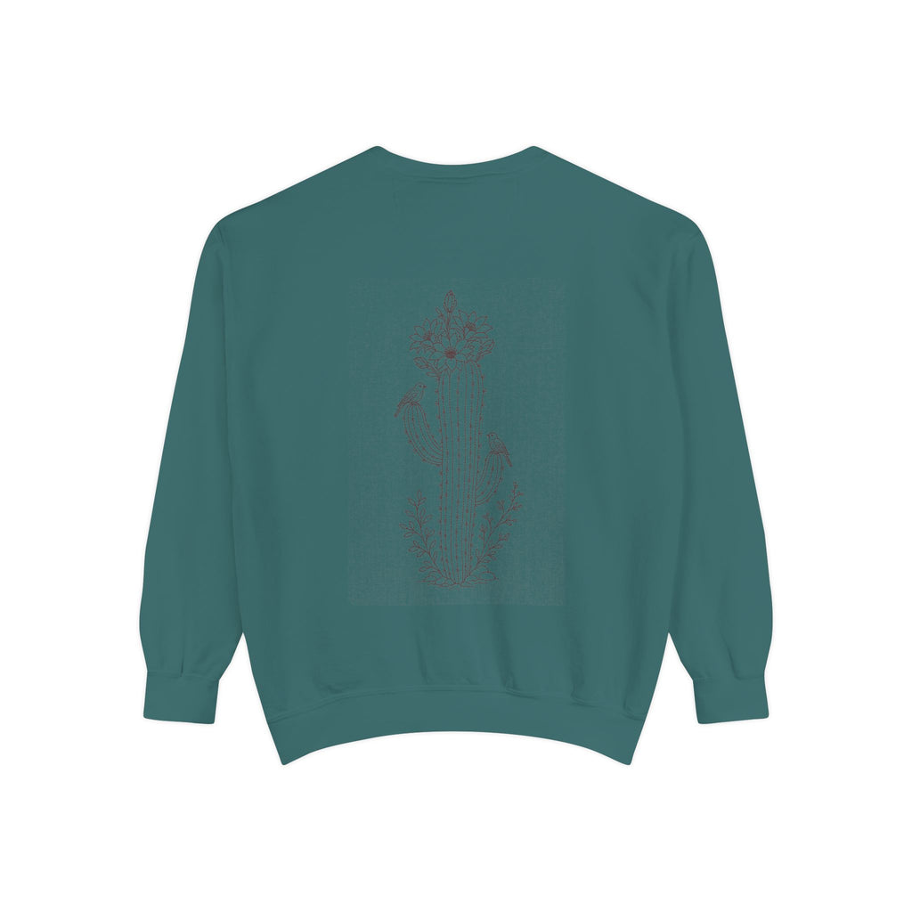 Aruba Cadushi Cactus Redwork Sweatshirt