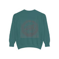 Aruba Sea Turtle Wreath Redwork Sweatshirt