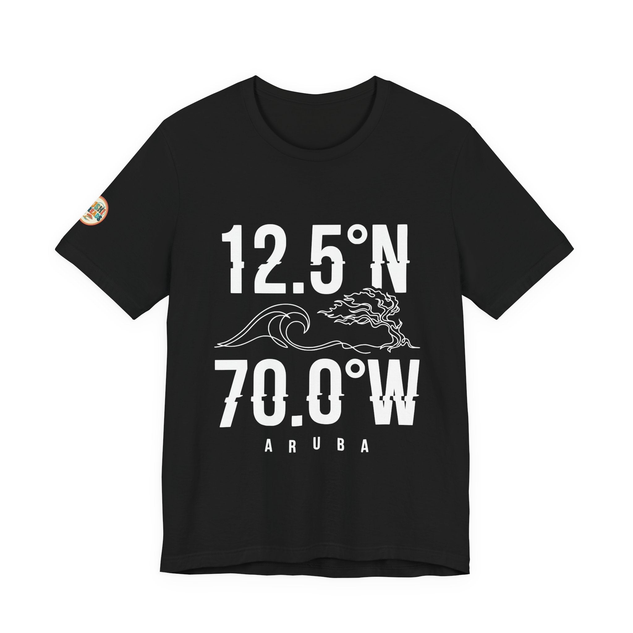 Aruba Coordinates Wave Tee