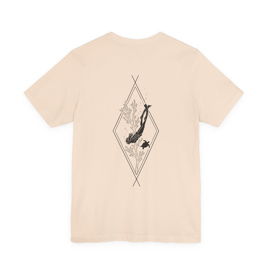 Freediver Sea Fan Diamond Tee