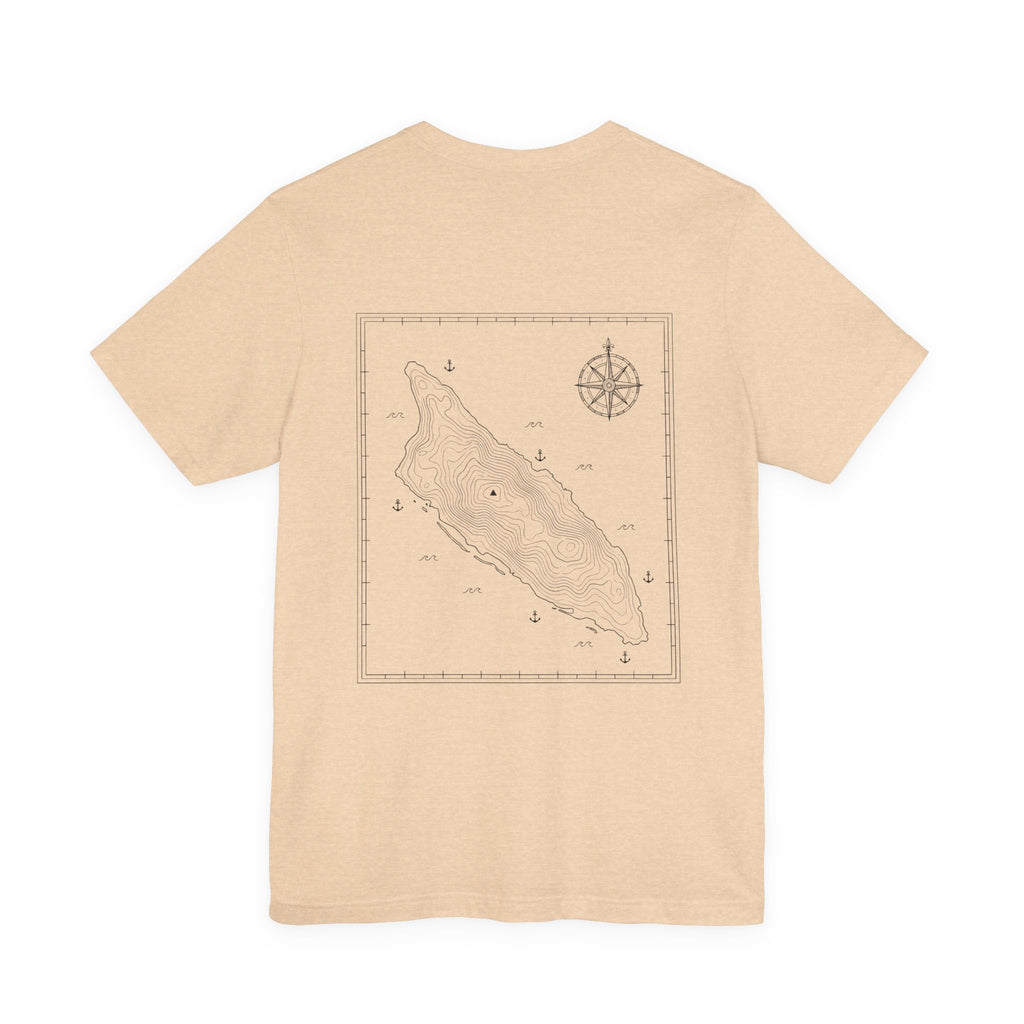 Aruba Topographic Map Tee