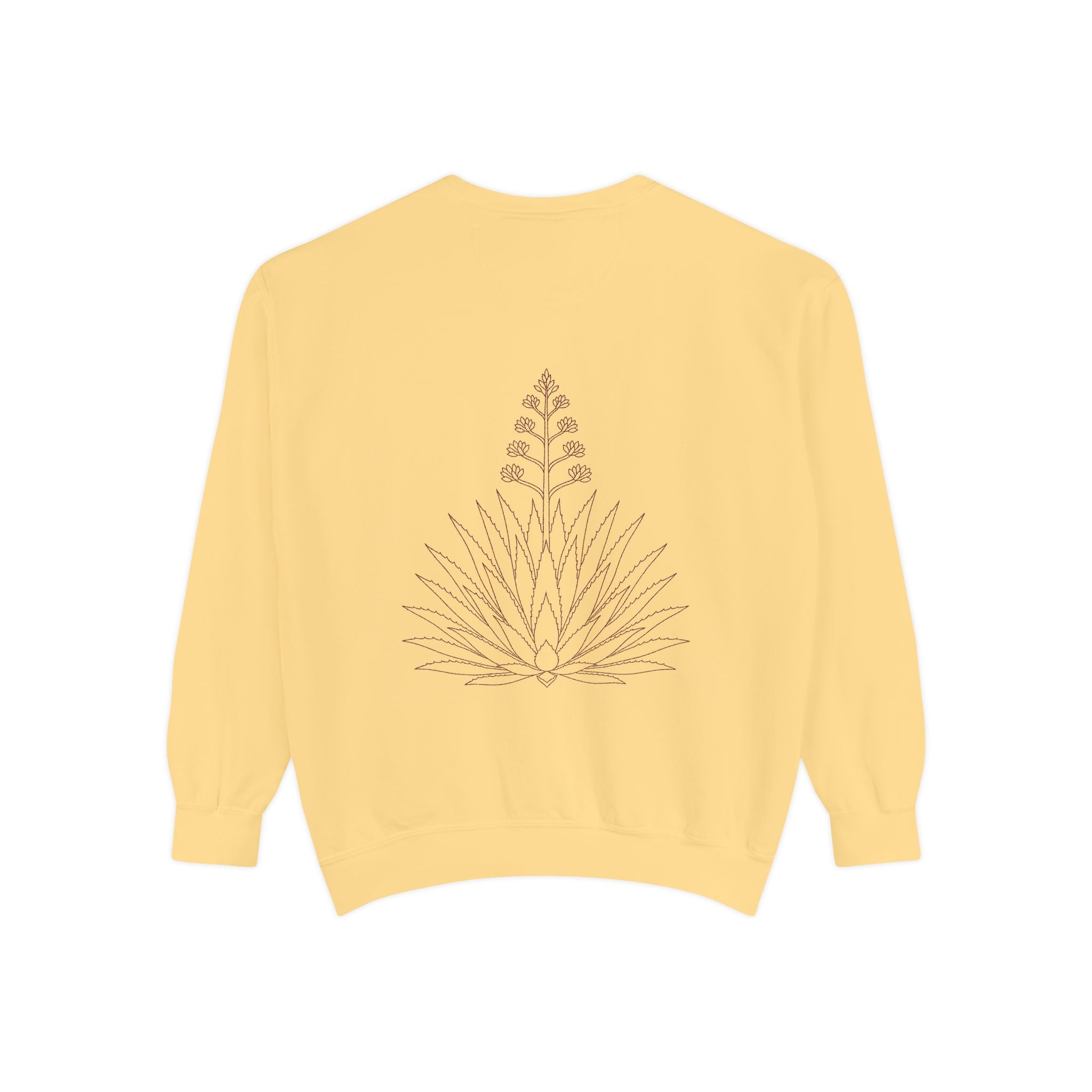 Aruba Agave Crest Redwork Sweatshirt
