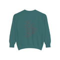 Aruba One Happy Island Banner Redwork Sweatshirt