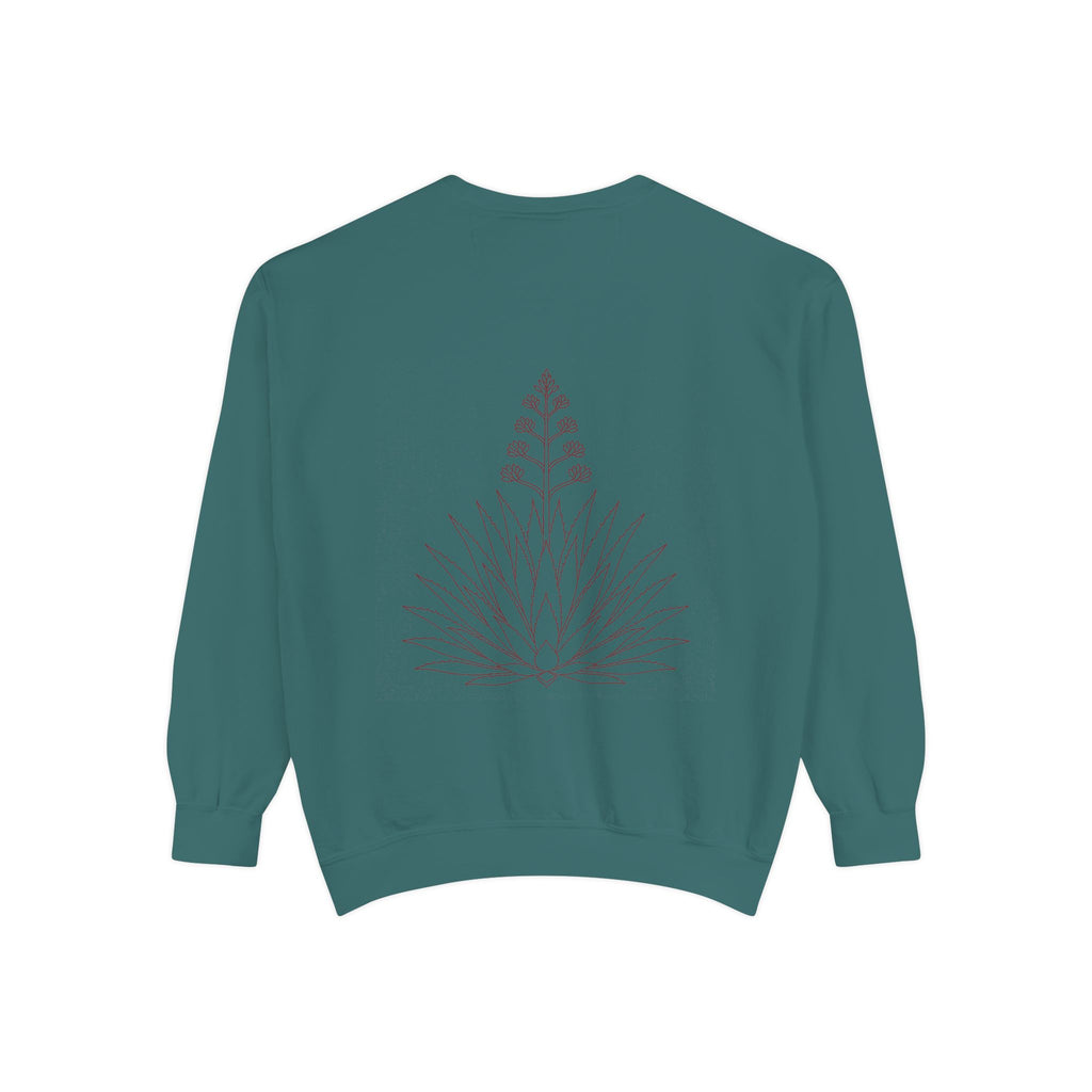 Aruba Agave Crest Redwork Sweatshirt