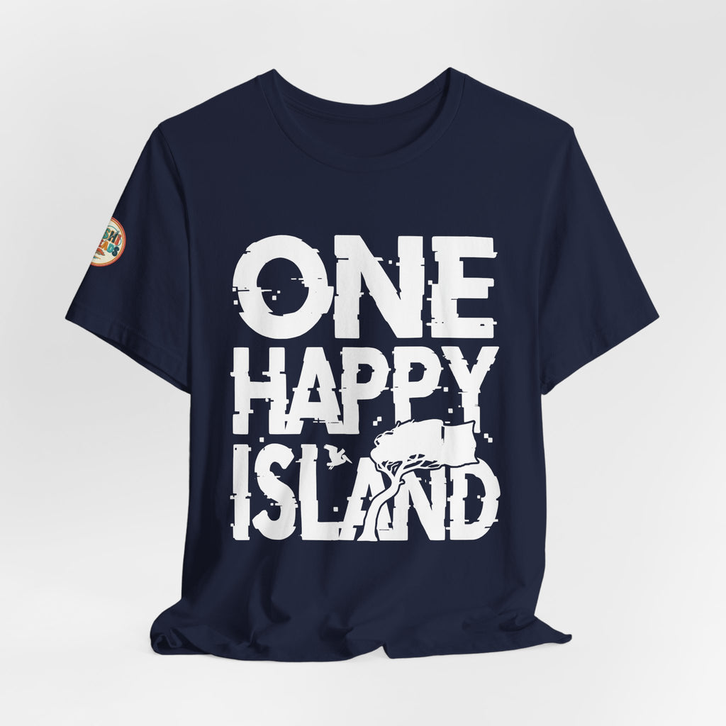 One Happy Island Glitch Dive Tee