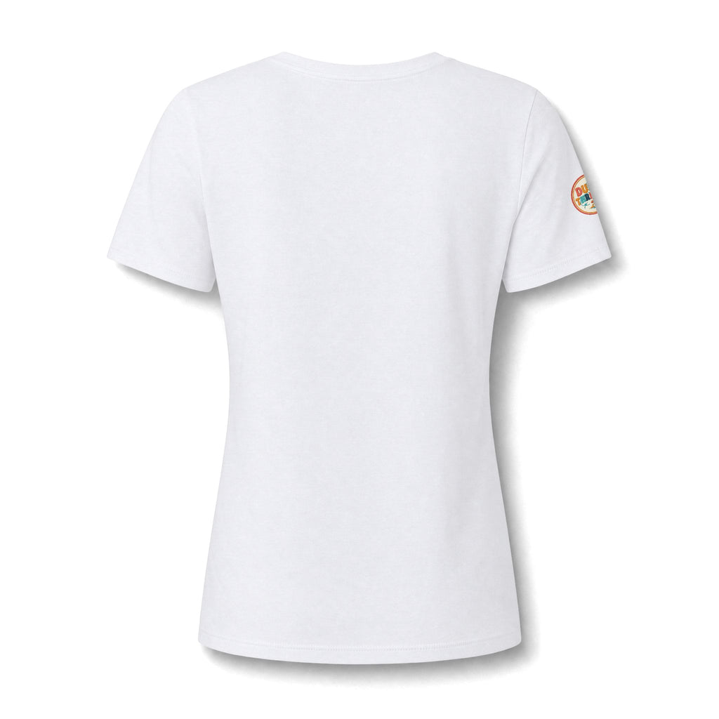 Isla di Dushi Aruba Script V-Neck Tee