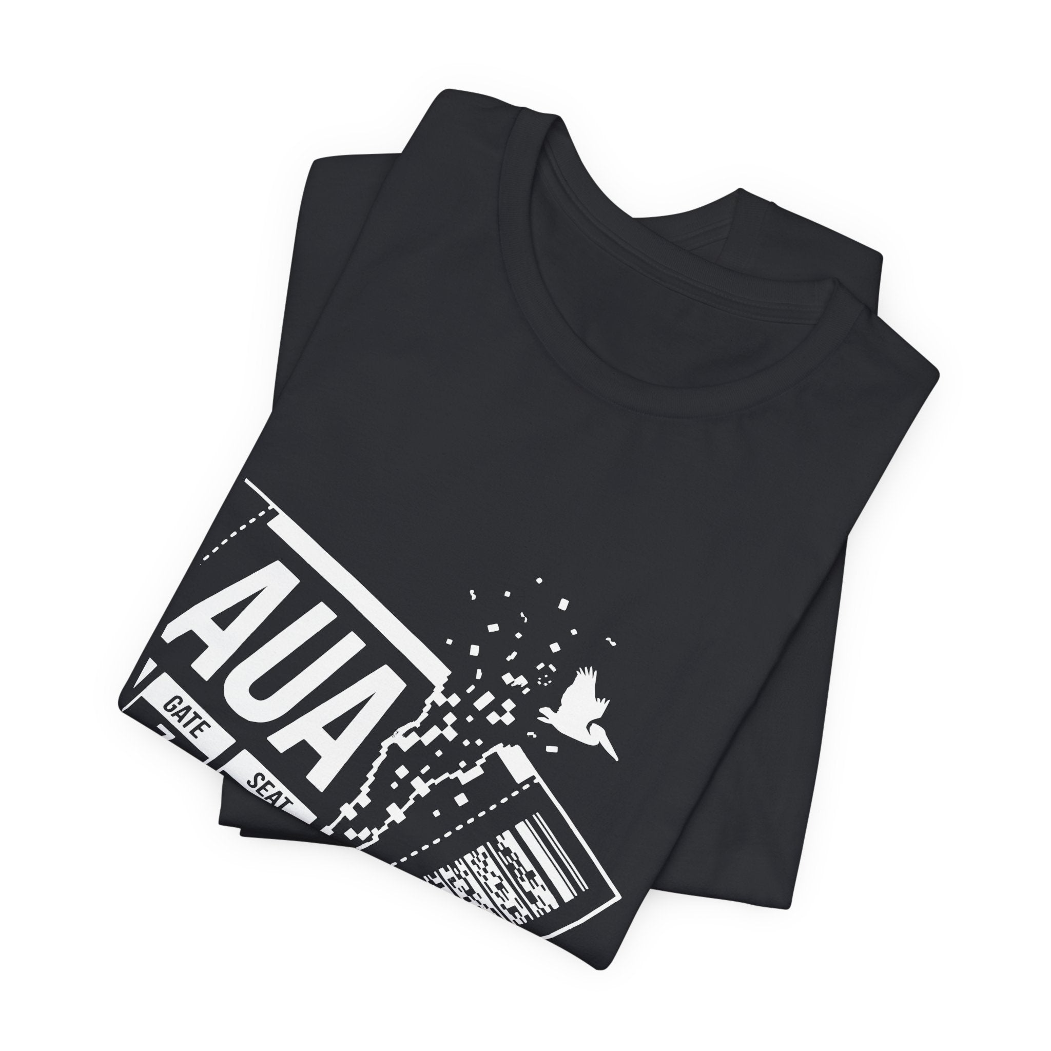 AUA Boarding Pass Tee