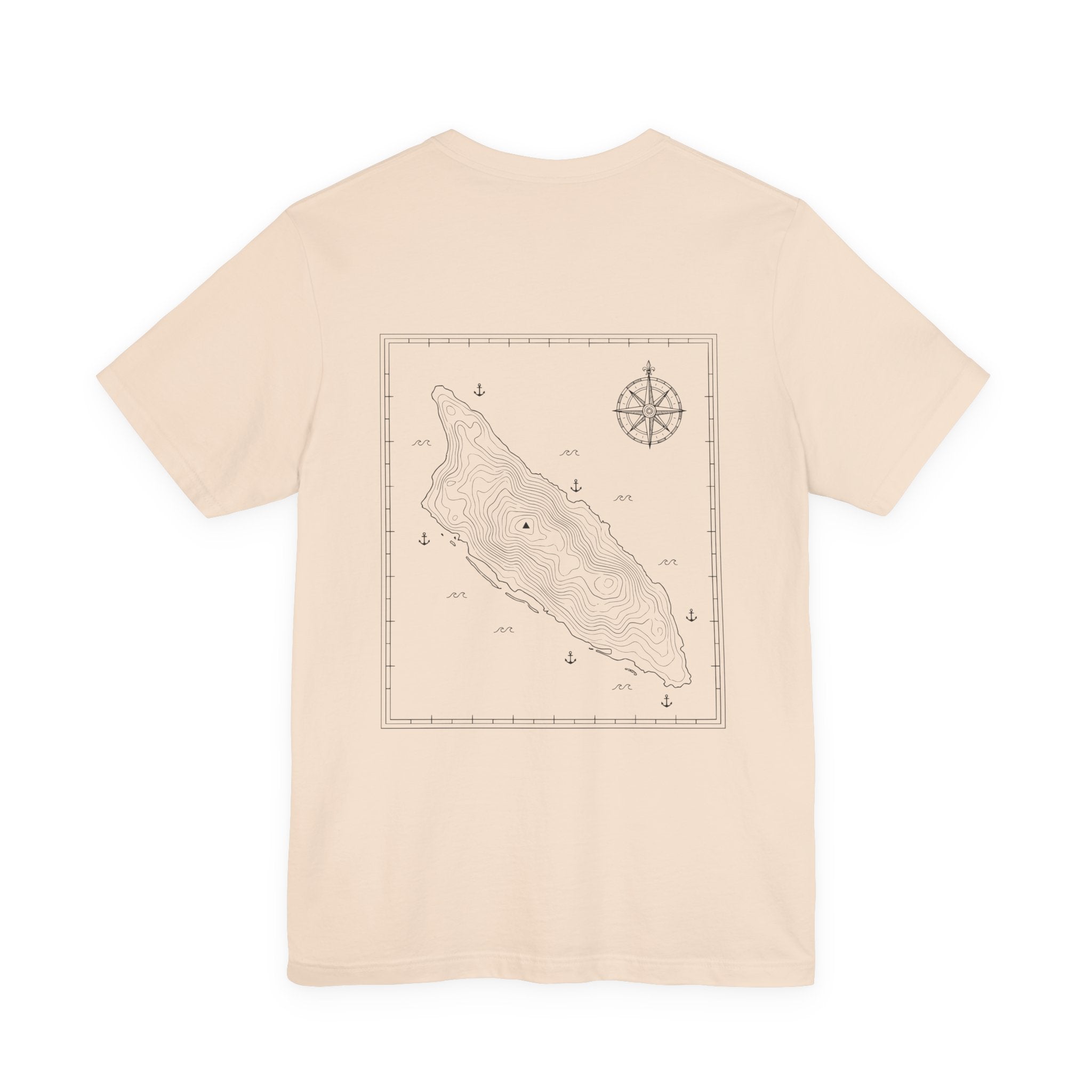 Aruba Topographic Map Tee