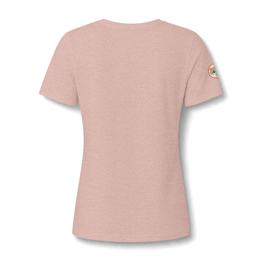 Aruba Carnaval Feather Fan V-Neck Tee