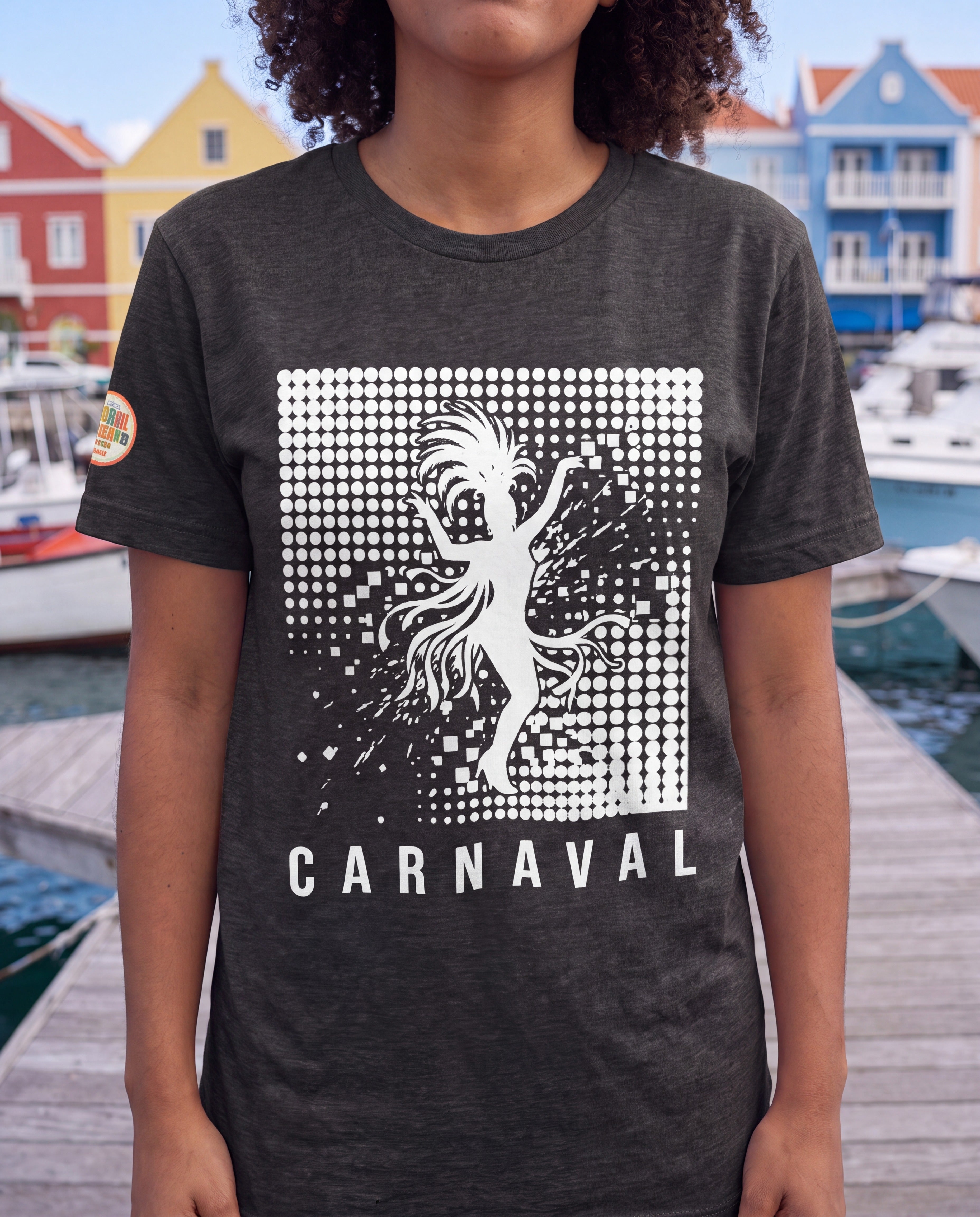 Aruba Carnaval Halftone Tee · alternate view ·