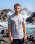 Aruba Iguana Constellation Tee worn on location in Aruba
