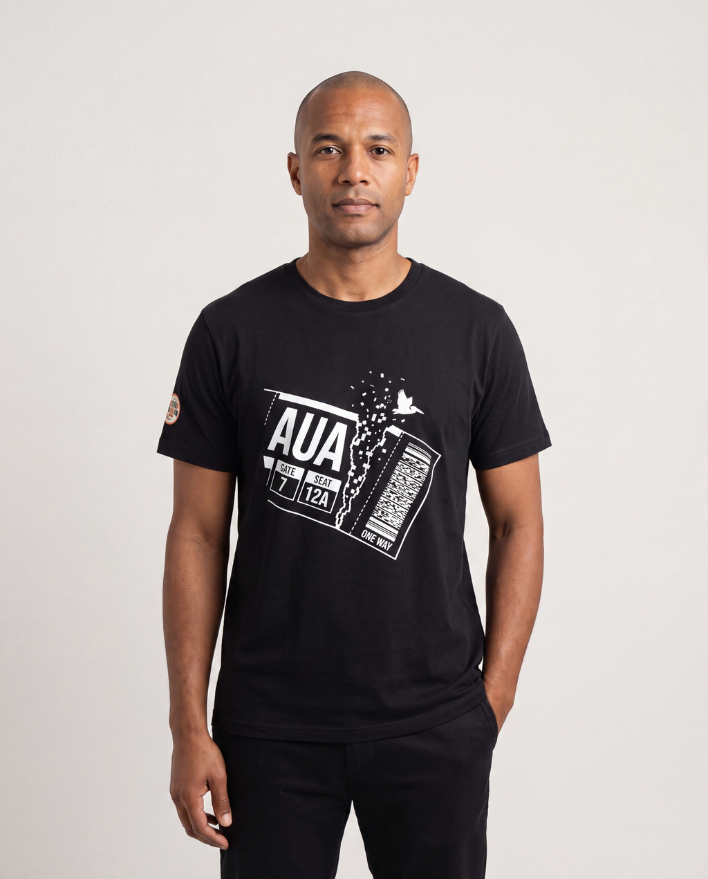 AUA Aruba Boarding Pass Tee, product view