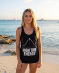 95-high-tide-chart tank in Solid Black, worn on location in Aruba